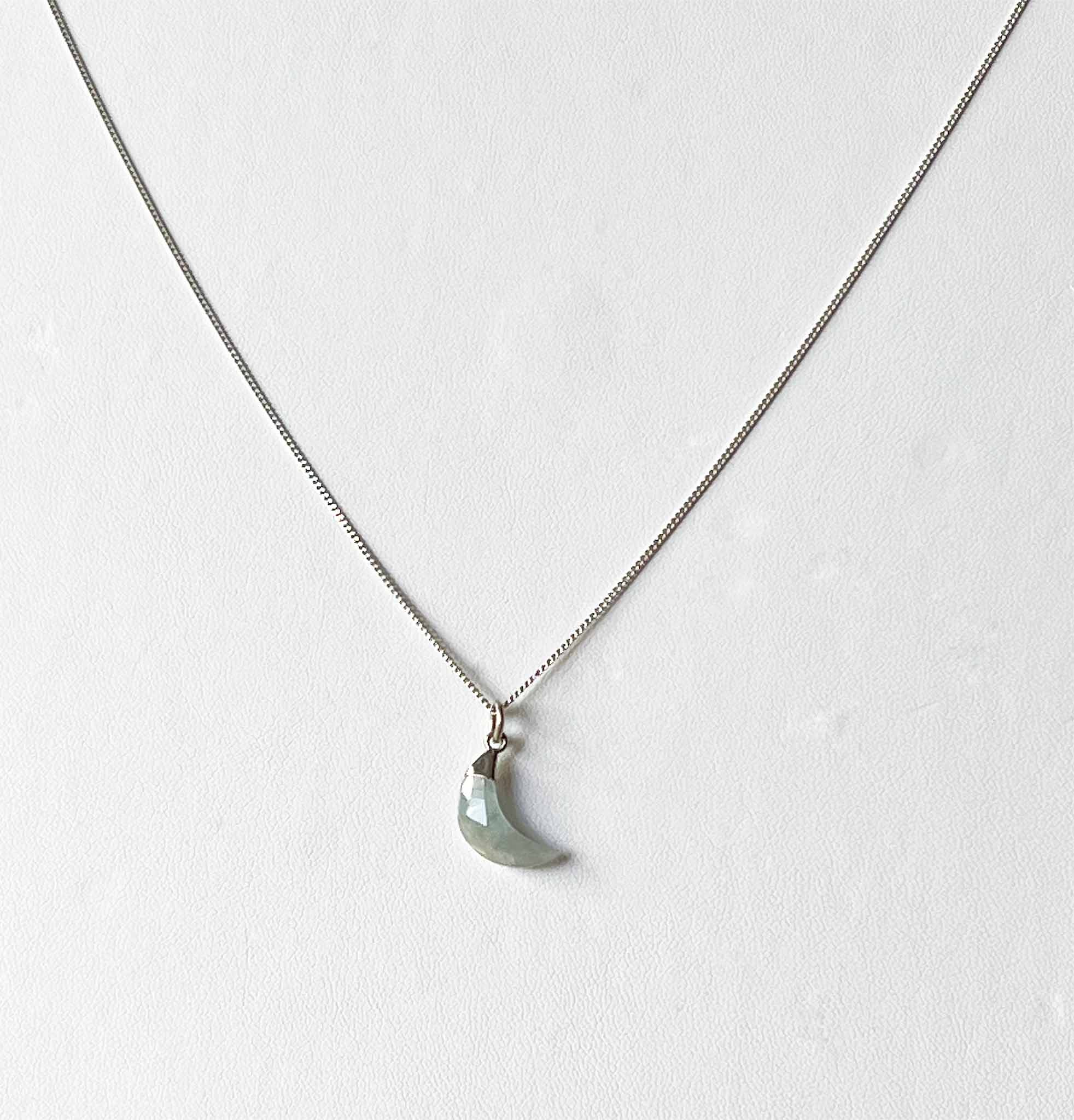 'Magical Moon' Aquamarine Necklace