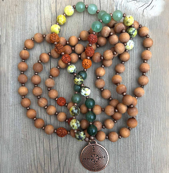 Inner Discovery Labyrinth Mala