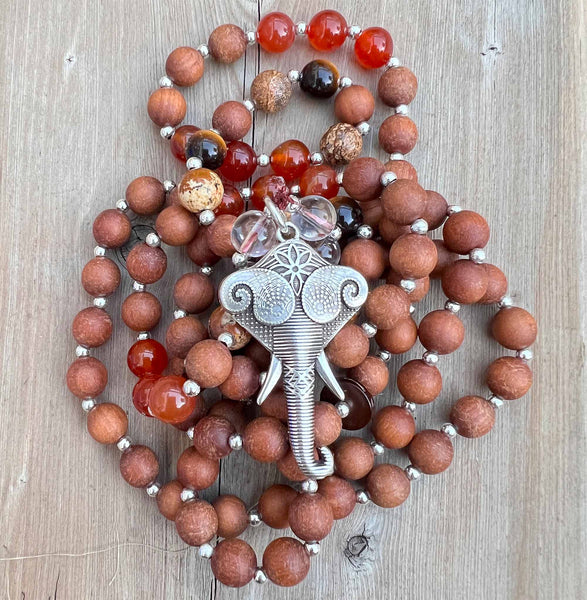Persevere Mala Beads for Focus & Strength