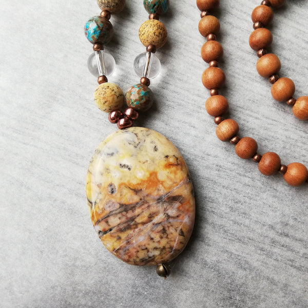 grounding meditation beads